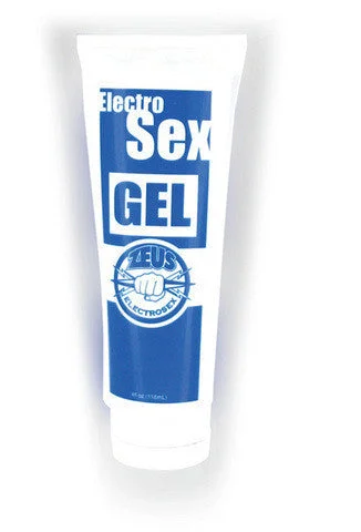 BDSM toy gag touches-Zeus Electro-Sex Gel - 4 oz.