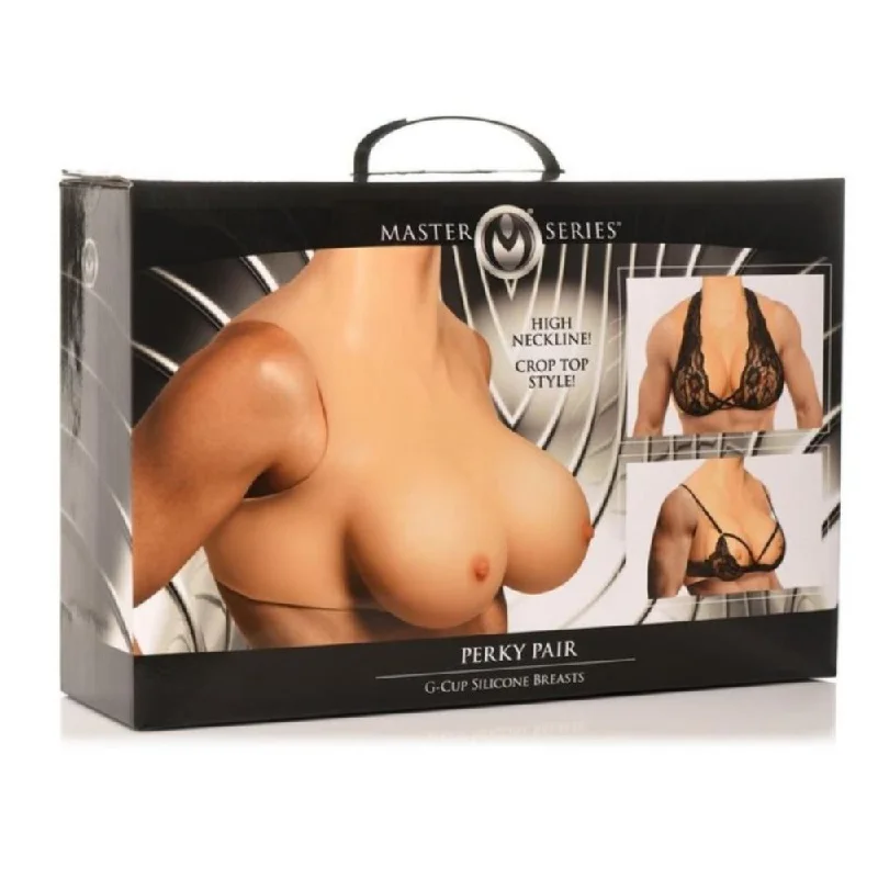 Sex toys for playful teams-MS Perky Pair ''G-Cup'' High Neck Breasts