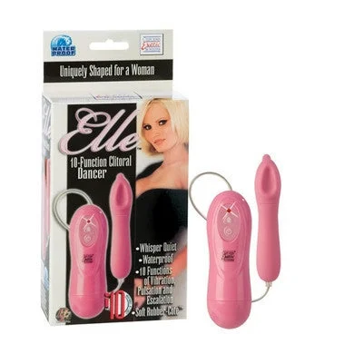 Vibrator totally silent-Elle 10 Function Clitoral Dancer - Pink