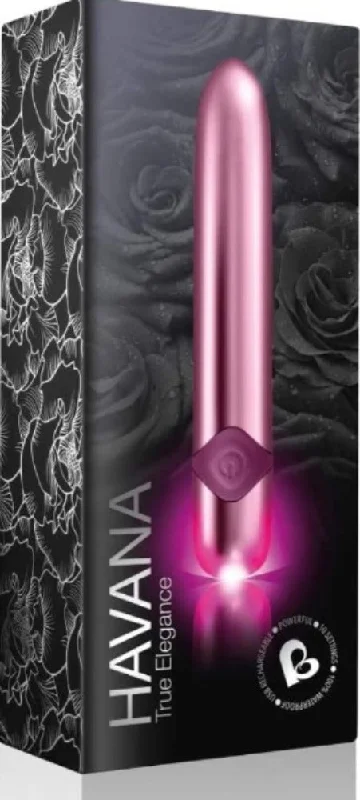 Sex toys with soft motors-HAVANA COPPER ROCKSOFF X10 VIBE LILAC