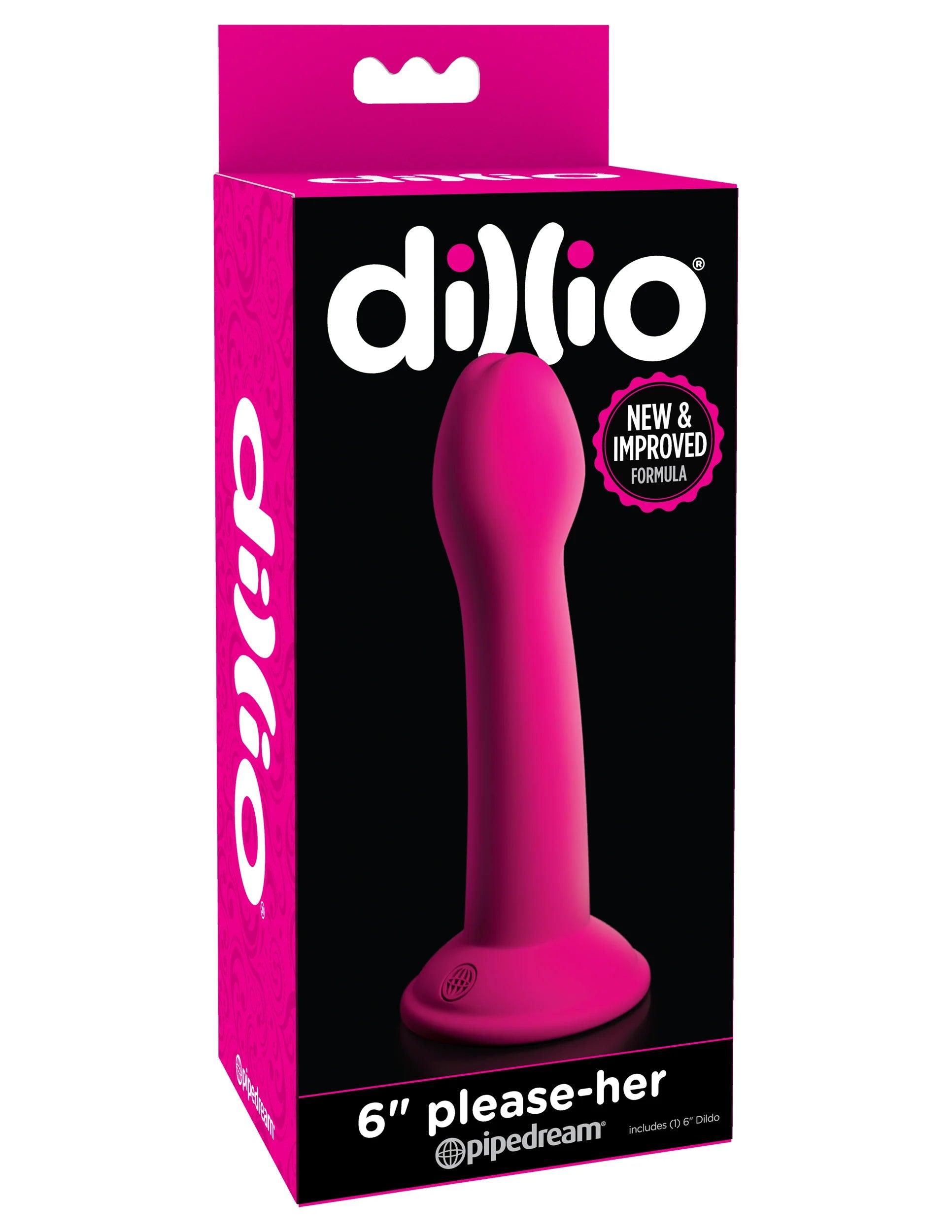 tuft-dildo-Pipedream Dillio Please-Her Dildo 6in