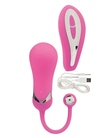 Vibrator mirror finish-Embrace Lovers Remote - Pink