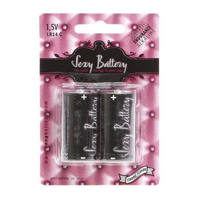 BDSM toy flogger effects-Sexy Battery LR14 C - 2 Pack