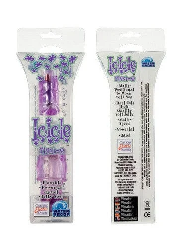 Vibrator bend vibe-Icicle Flexi-Q - Purple