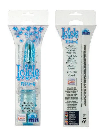 Vibrator top edge-Icicle Flexi-G - Blue