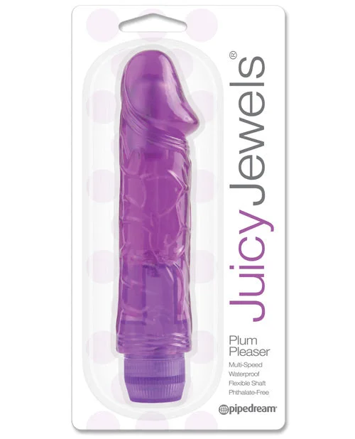 BDSM toy cuff adaptabilities-Juicy Jewels Plum Teaser Vibrator - Purple