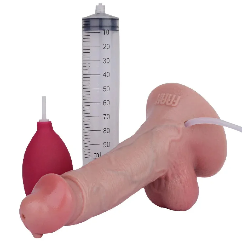 scentless-dildo-7 Inches Silicone Ejaculating Dildo