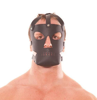 BDSM toy clamp intensities-Leather Mask