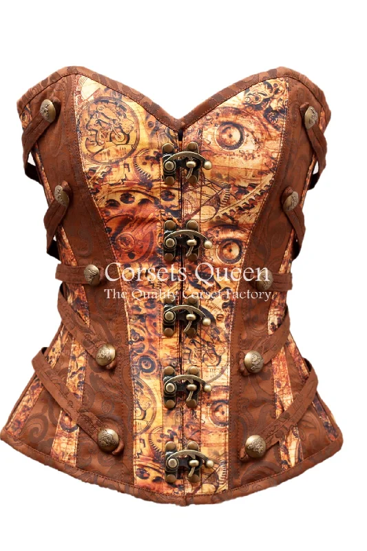 Corset with contrast edges-Squibb Custom Made Corset