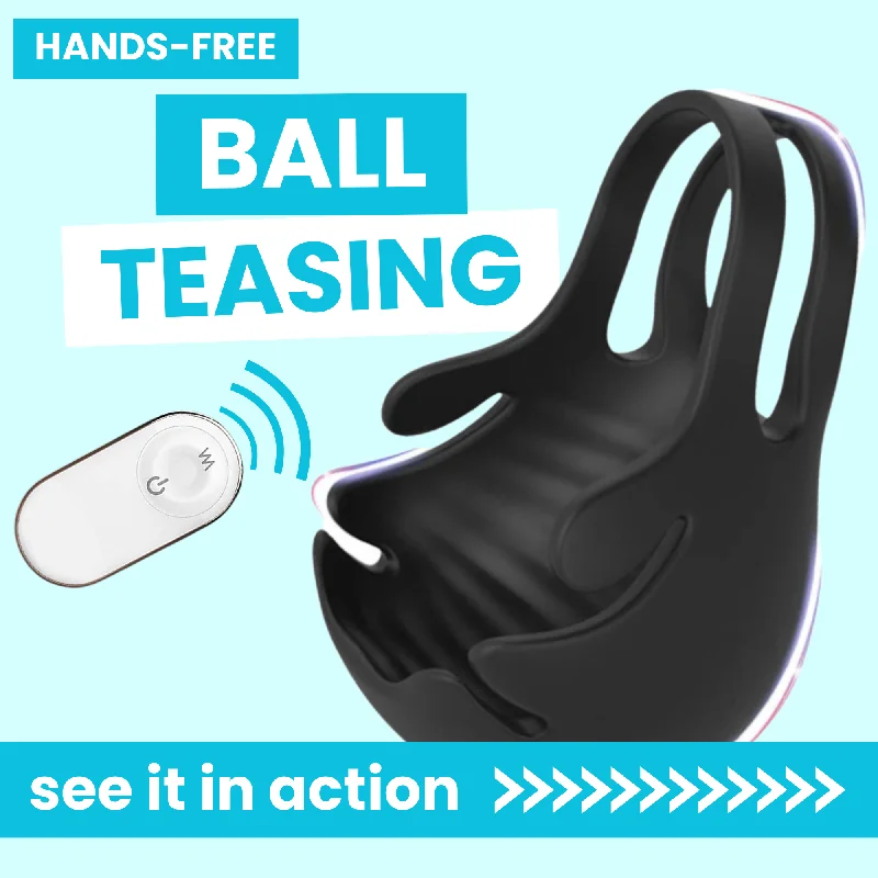 cock ring knot-Sila Cock Ring & Vibrating Ball Sack Massager - From Quick Finishes To Lasting Longer!