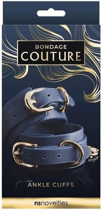 BDSM toy flogger impacts-Bondage Couture ''Ankle'' Cuffs