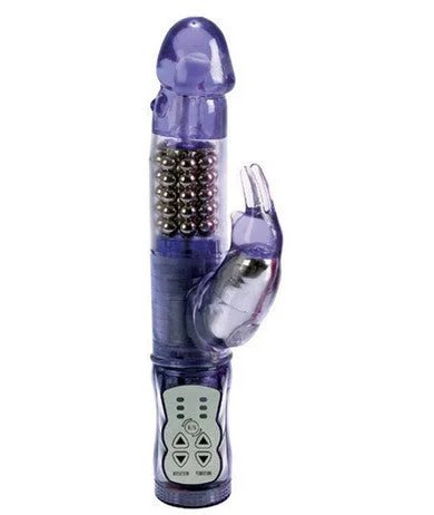 Vibrator nudge control-Waterproof Jack Rabbit Vibe - Purple