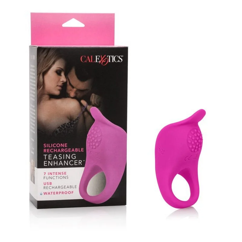 cock ring cluster-Teasing Enhancer Vibrating Cock Ring by Cal Exotics