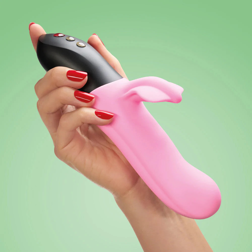 Vibrator easy price-Fun Factory BI STRONIC FUSION Thrusting Pulsating Hands Free Vibrator includes free toybag