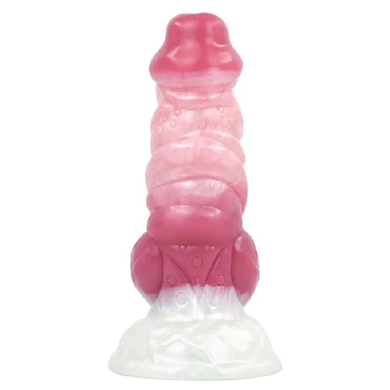 slashed-edge-dildo-7 Inches Strong Suction Cup Silicone Dildo Toy