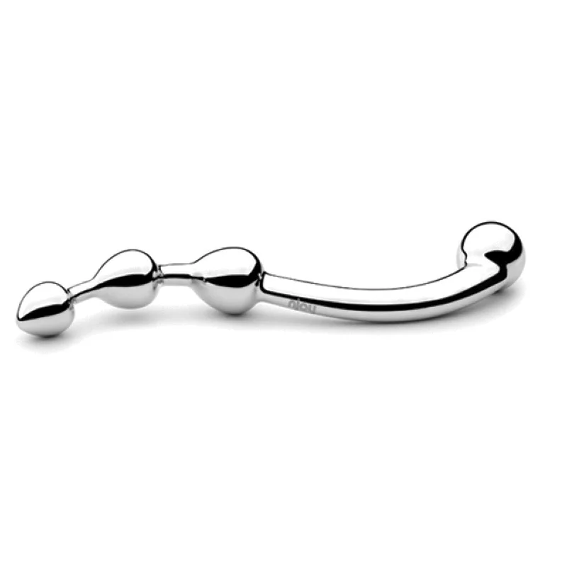 zip-charge-dildo-njoy Fun Stainless Steel Wand Dildos with Beads