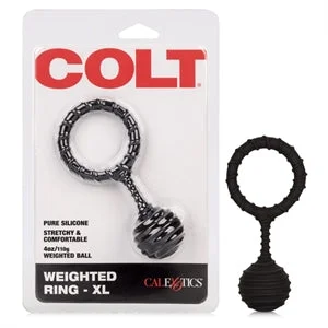 cock ring busy day-Colt Weighted Cock Ring XL by Cal Exotics