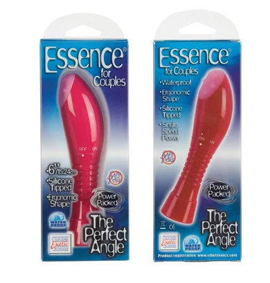 Vibrator feather soft-Essence Massager For Couples 6-inch  - Pink