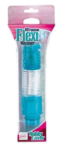 Vibrator cord juice-10 Function Flexi Massager -  Nubby Lover - Teal