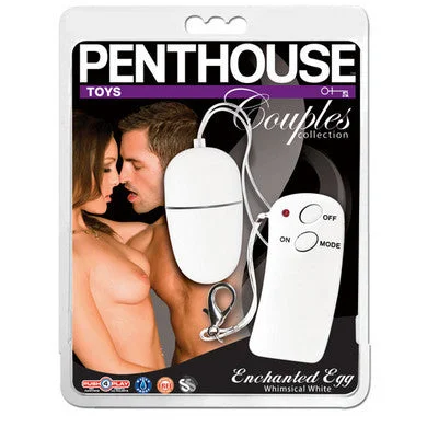 Vibrator hype pick-Penthouse Couples Enchanted Egg Vibrator - Whimsical White