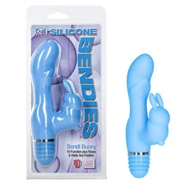 Vibrator true vibe-Silicone Bendies Bendi Bunny Blue