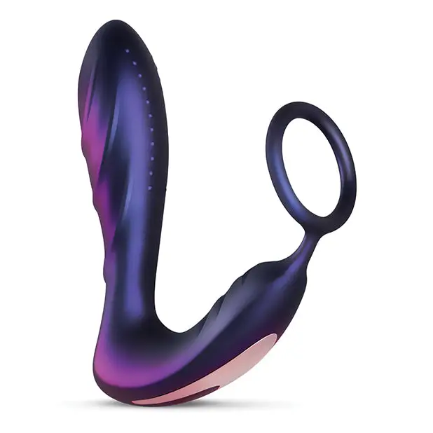 Vibrator gentle vibe-Hueman Black Hole Anal Vibrator W/cock Ring