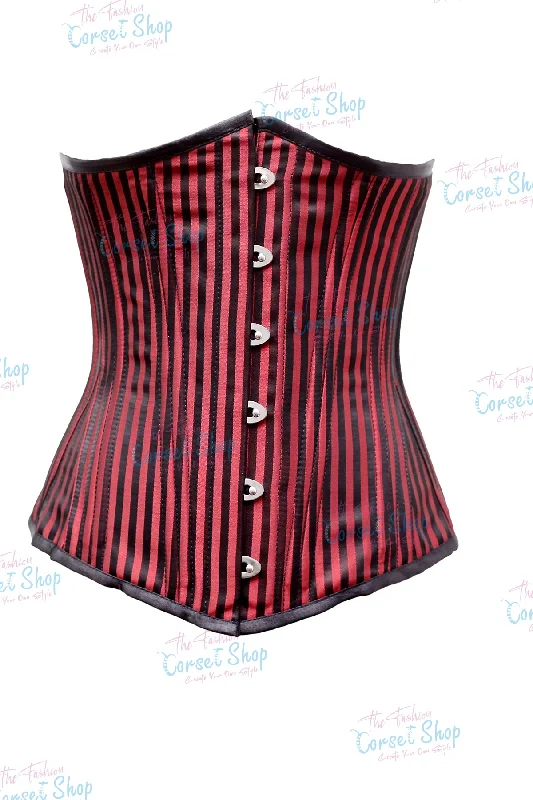 Corset top with ruffled edging-Otermín Custom Made Corset