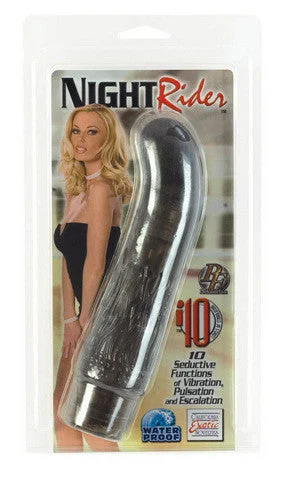 Vibrator bold vibe-Night Rider Vibrating Dong G-Spot 6.5-inch - Smoke