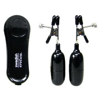 BDSM toy clamp energies-Vibrating Nipple Clamps