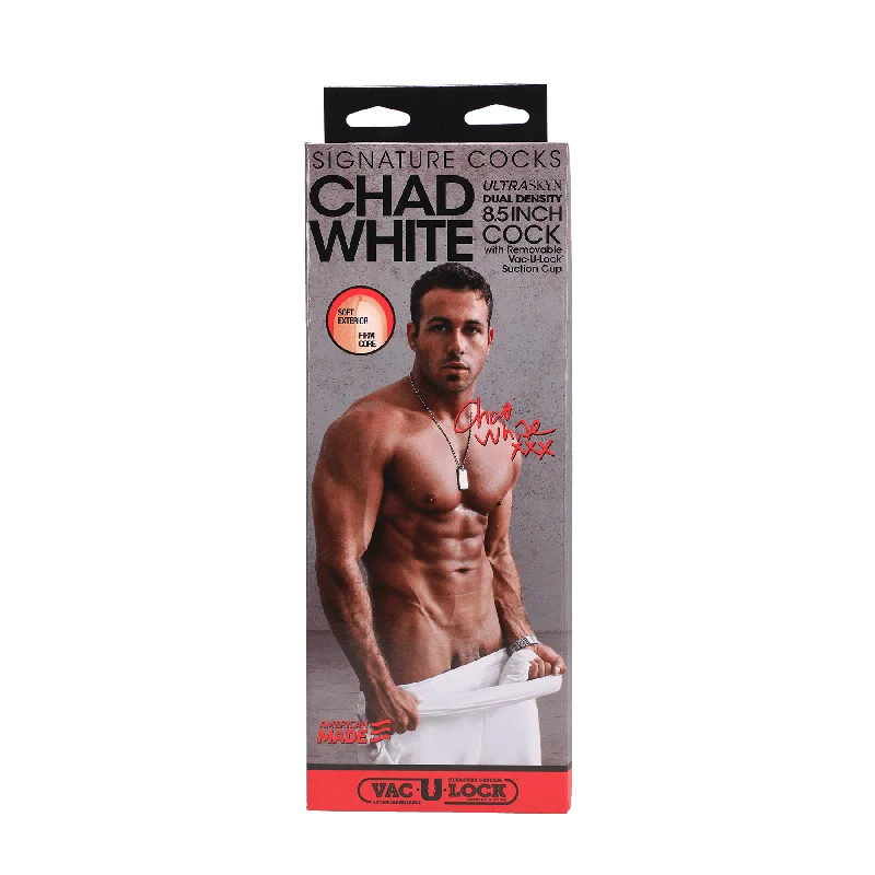 lilac-dildo-Signature Series Chad White 8.5 Cock