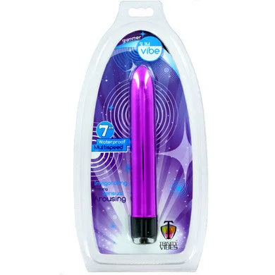 Vibrator lust worthy-7-Inch Slim Vibe - Purple