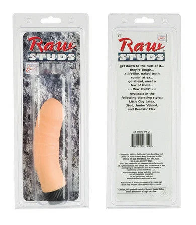 Vibrator wise price-Raw Studs Little Guy Vibrator 5.25-inch - Ivory