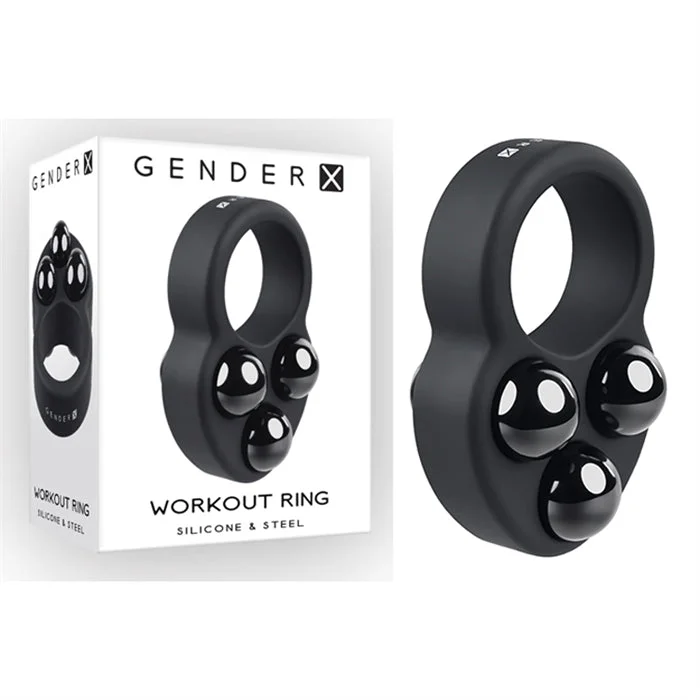 cock ring shake-Workout Cock Ring by Gender X