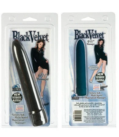 Vibrator chic pack-Black Velvet Massager 6.5-inch - Black