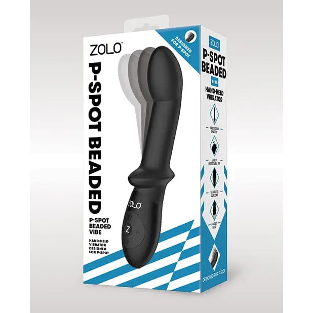 Vibrator calm flow-ZOLO P-Spot Beaded Vibrator