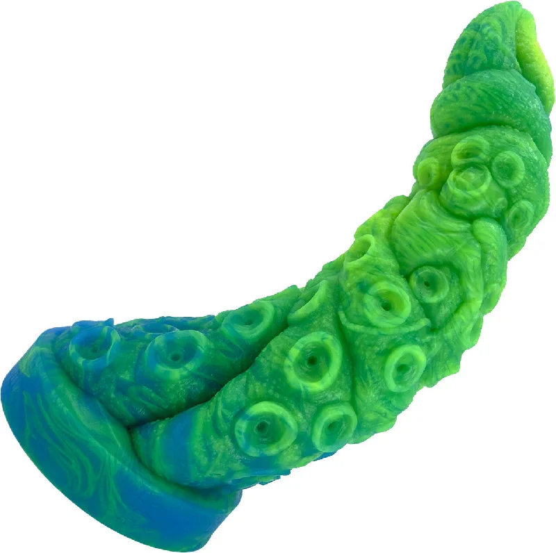 wax-dildo-The Kraken's Revenge 7.5" Silicone Fantasy G-Spot Dildo By Uberrime - Neptune's Kingdom