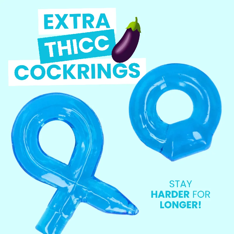 cock ring shake up-Thick Cock Ring Set