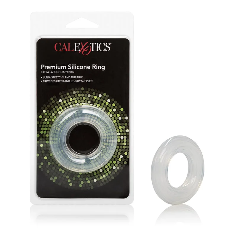 cock ring clean slate-XL Premium Silicone Cock Ring by Cal Exotics