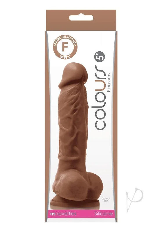 circled-dildo-Colours Pleasures Dong 5 Brown