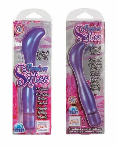 Vibrator easy vibe-Pleasure Softee G-Spot Curve - Purple