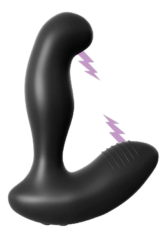 Vibrator juice plug-Anal Fantasy Elite Silicone Electro Stim Prostate Vibrator