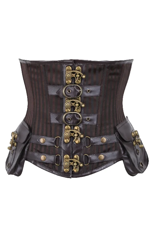 Corset top in light copper-Malard Custom Made Corset