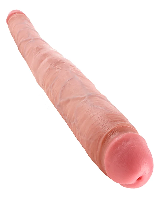 BDSM toy kit versatilities-King Cock 16" Tapered Double Dildo