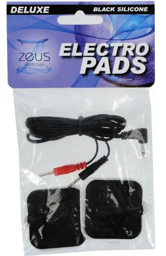 Sustainable BDSM toy materials-Zeus Electrosex Deluxe Electro Pads