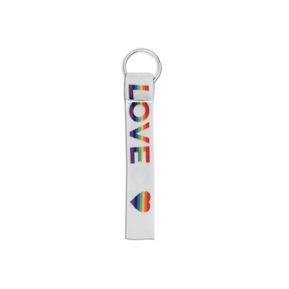 Vibrating toys for mild fun-Love is Love ''Heart'' Lanyard Keychain