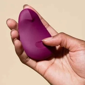 Vibrator new vibe-Dame POM Palm-Sized Flexible Clitoral Vibrator Plum