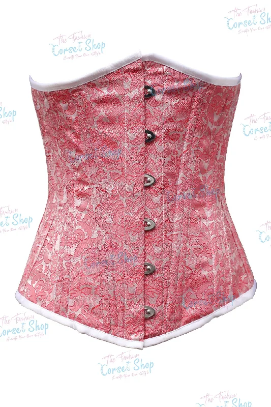 Corset with sheer ribbon-Wareham Custom Made Corset