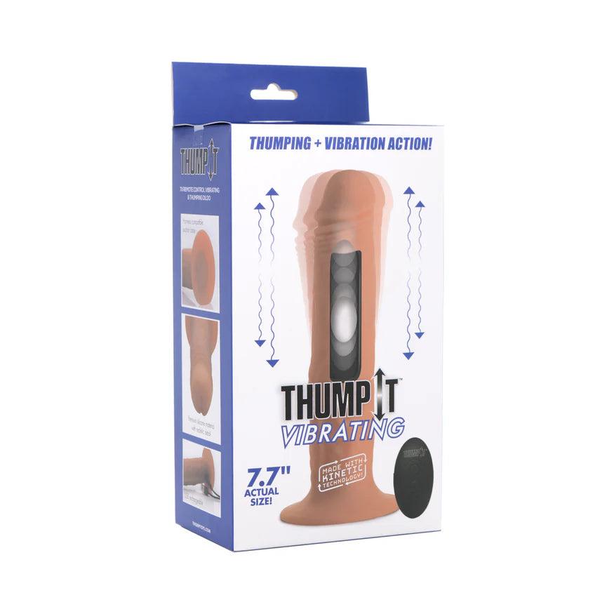 nickle-dildo-Thump It 7X Remote Vibrating & Thumping Dildo