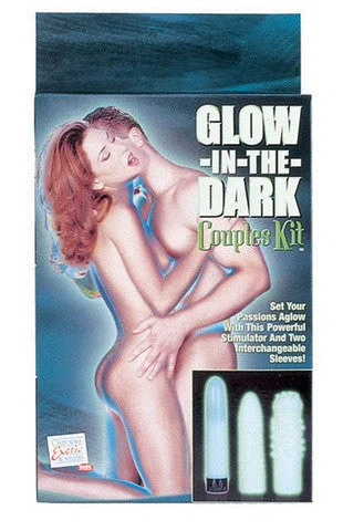 Vibrator rinse off-Glow In The Dark Couples Kit