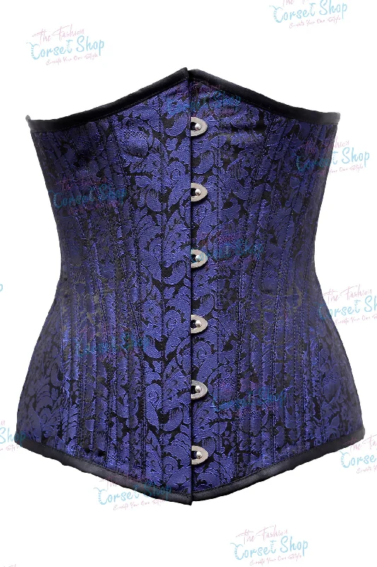 Corset dress with flared ruffles-Catarina Waist Trainer Steel Boned Corset